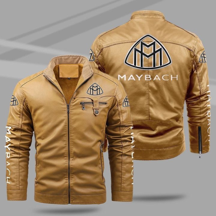 Maybach Fleece Leather Jacket 1