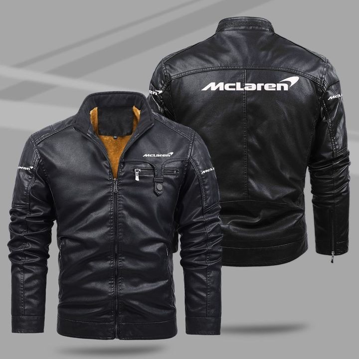 McLaren Fleece Leather Jacket – Hothot 200821