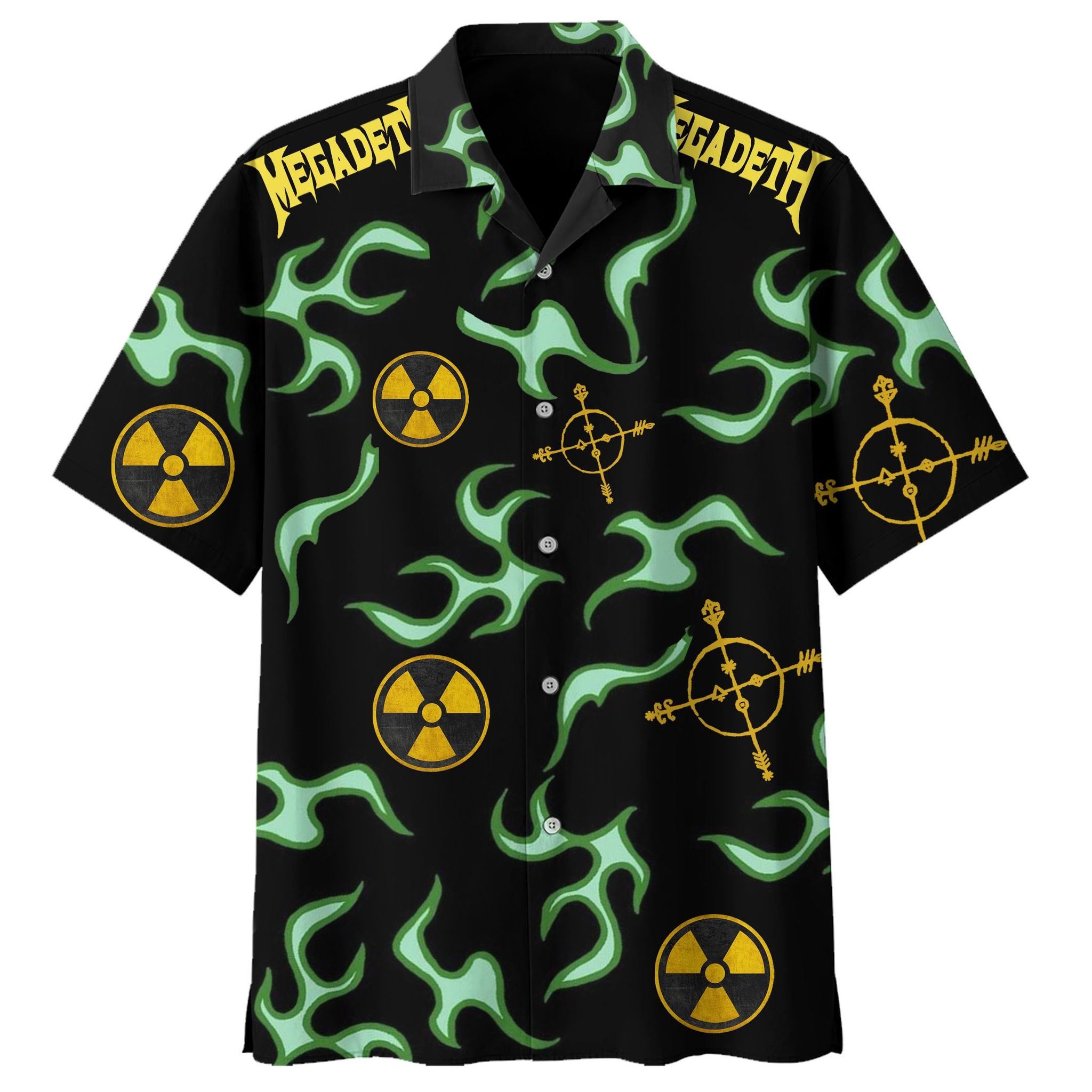 Megadeth hawaiian shirt - Picture 1