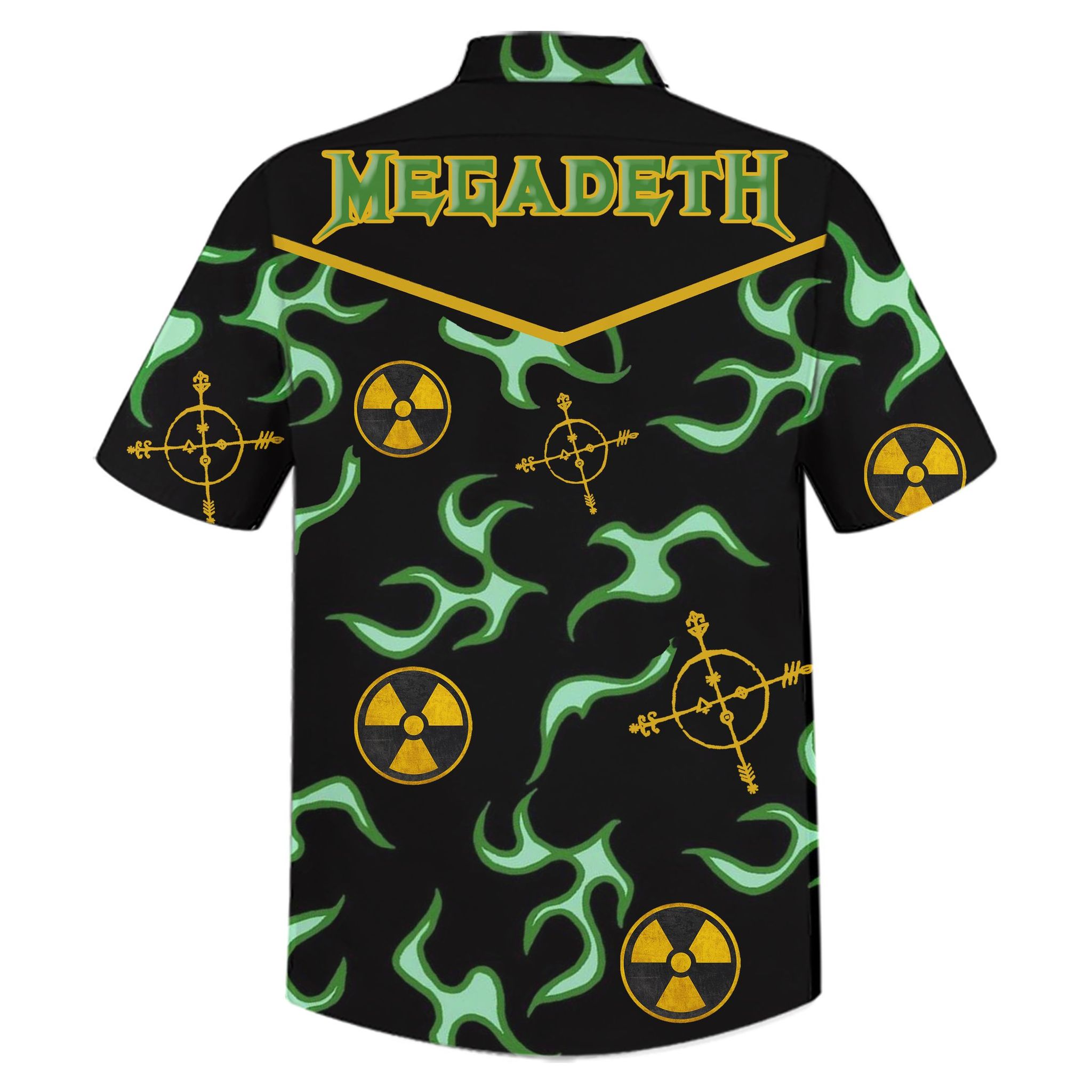Megadeth hawaiian shirt - Picture 2