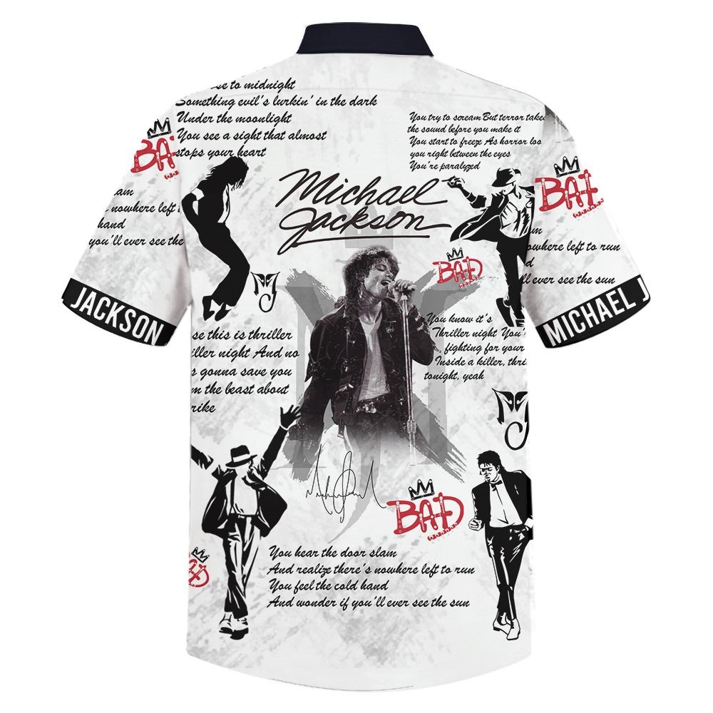 Michael Jackson hawaiian shirt - Picture 2