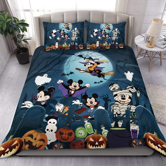 Mickey Mouse Halloween Bedding Set