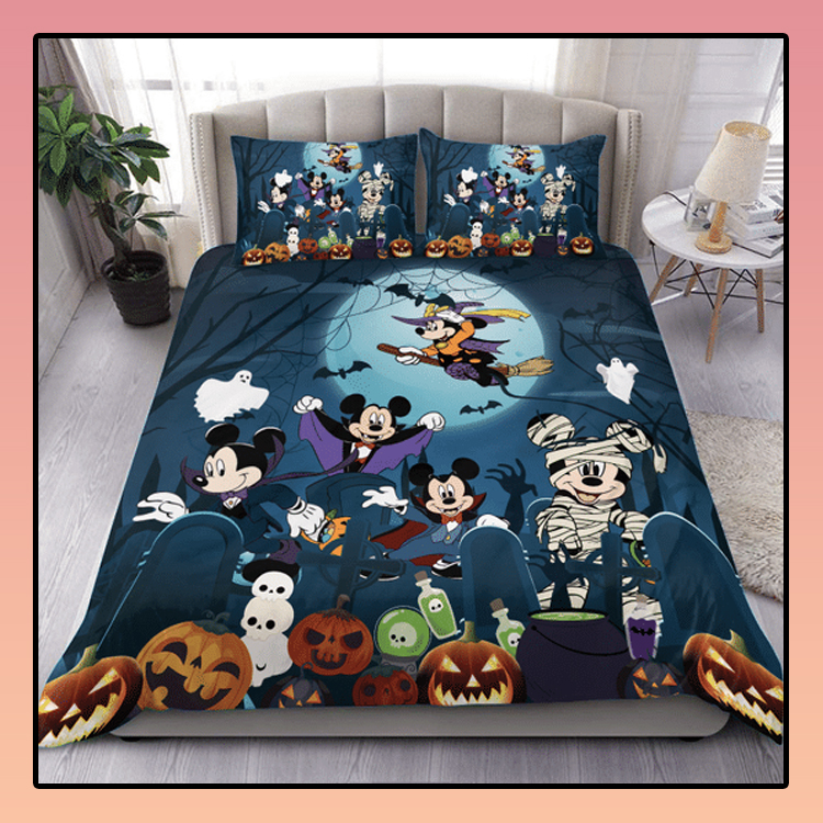Mickey Mouse Halloween Bedding Set2