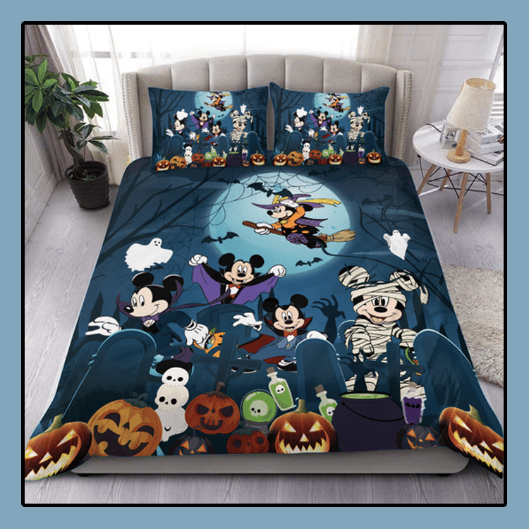 Mickey Mouse Halloween Bedding Set4