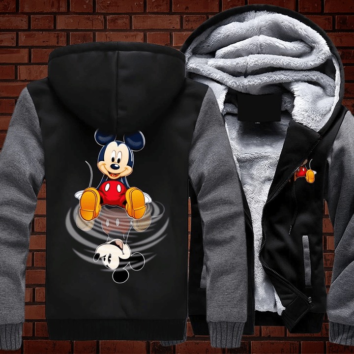 Mickey mouse disney 3d fleece hoodie 1