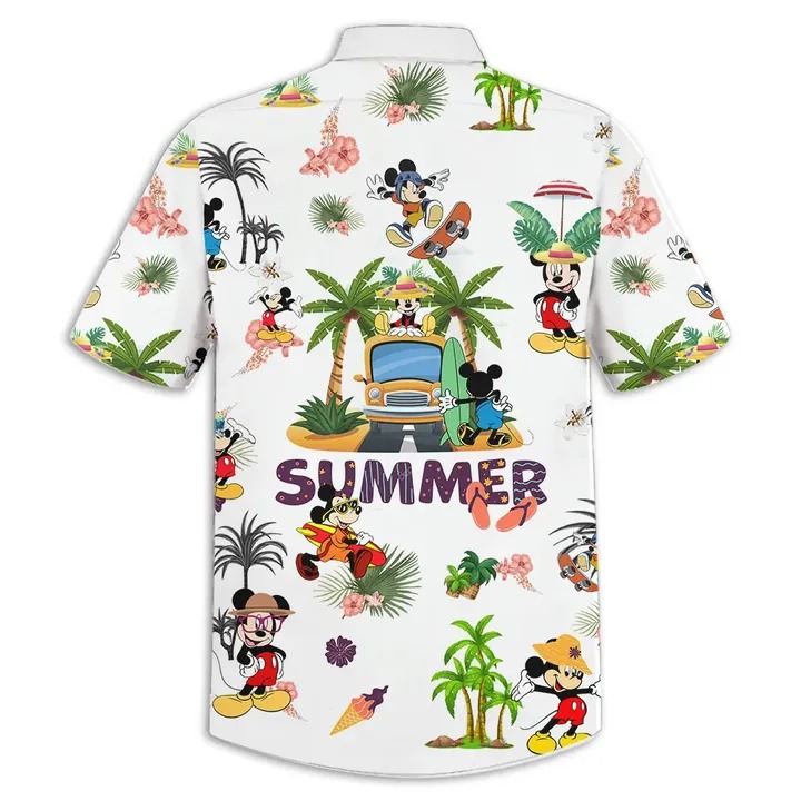Mickey mouse summer hawaiian shirt 2