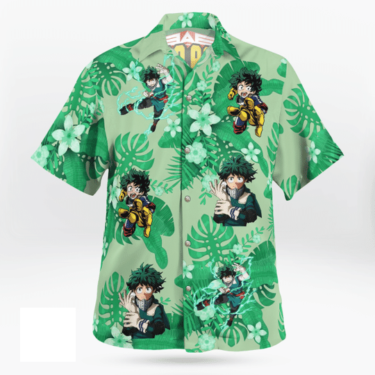 Midoriya Izuku hawaiian shirt1