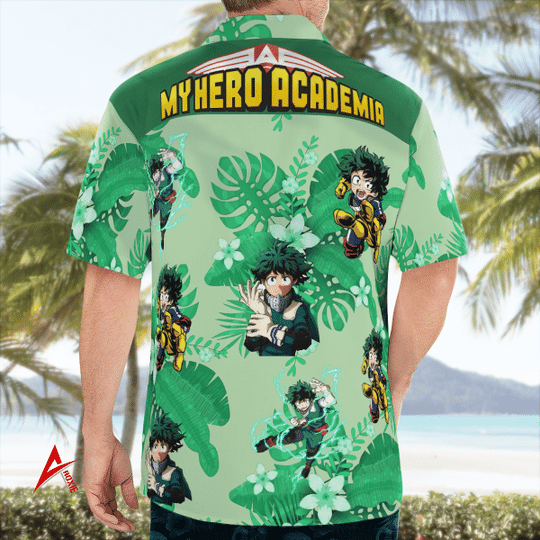 Midoriya Izuku hawaiian shirt3