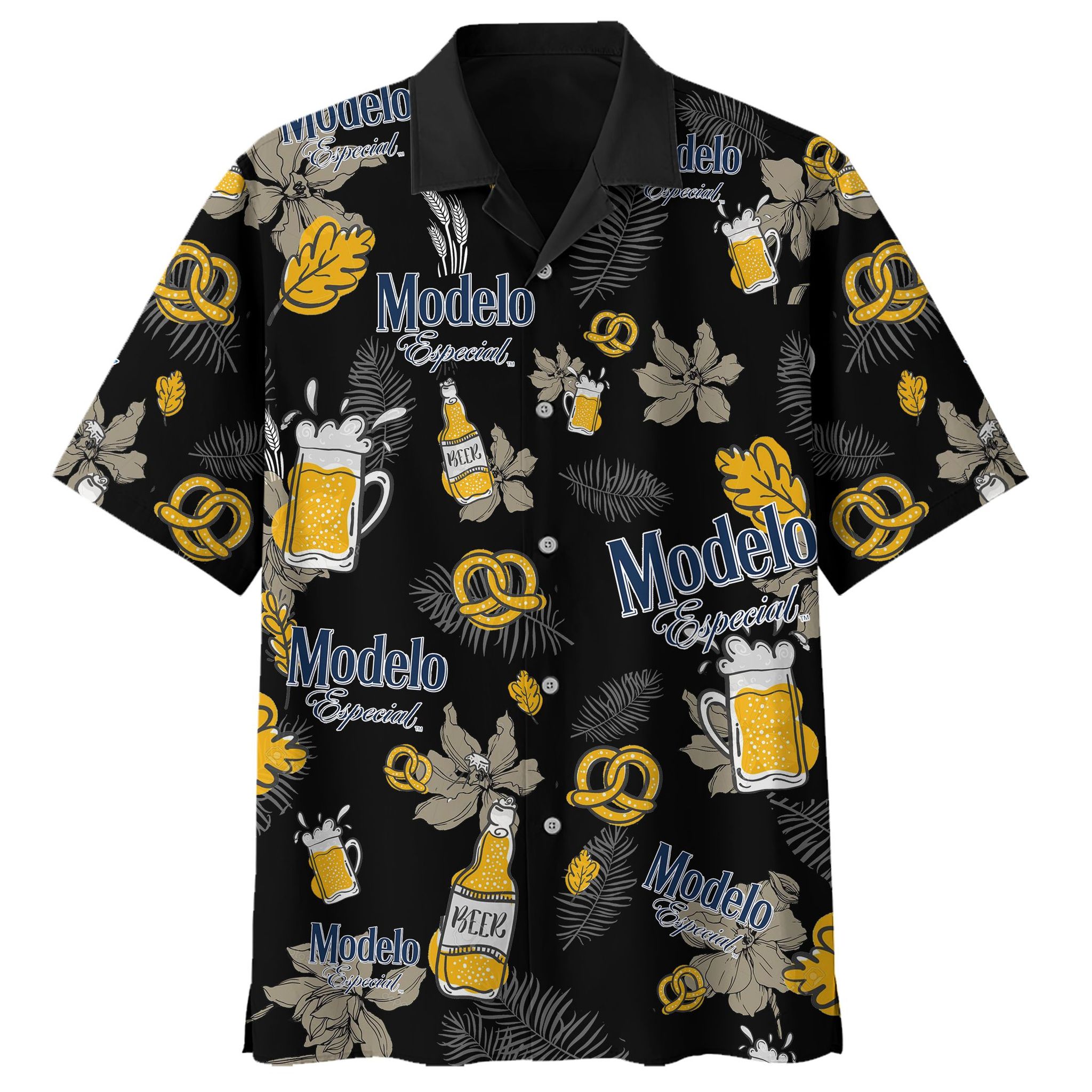 Modelo Especial Beer hawaiian shirt - Picture 1