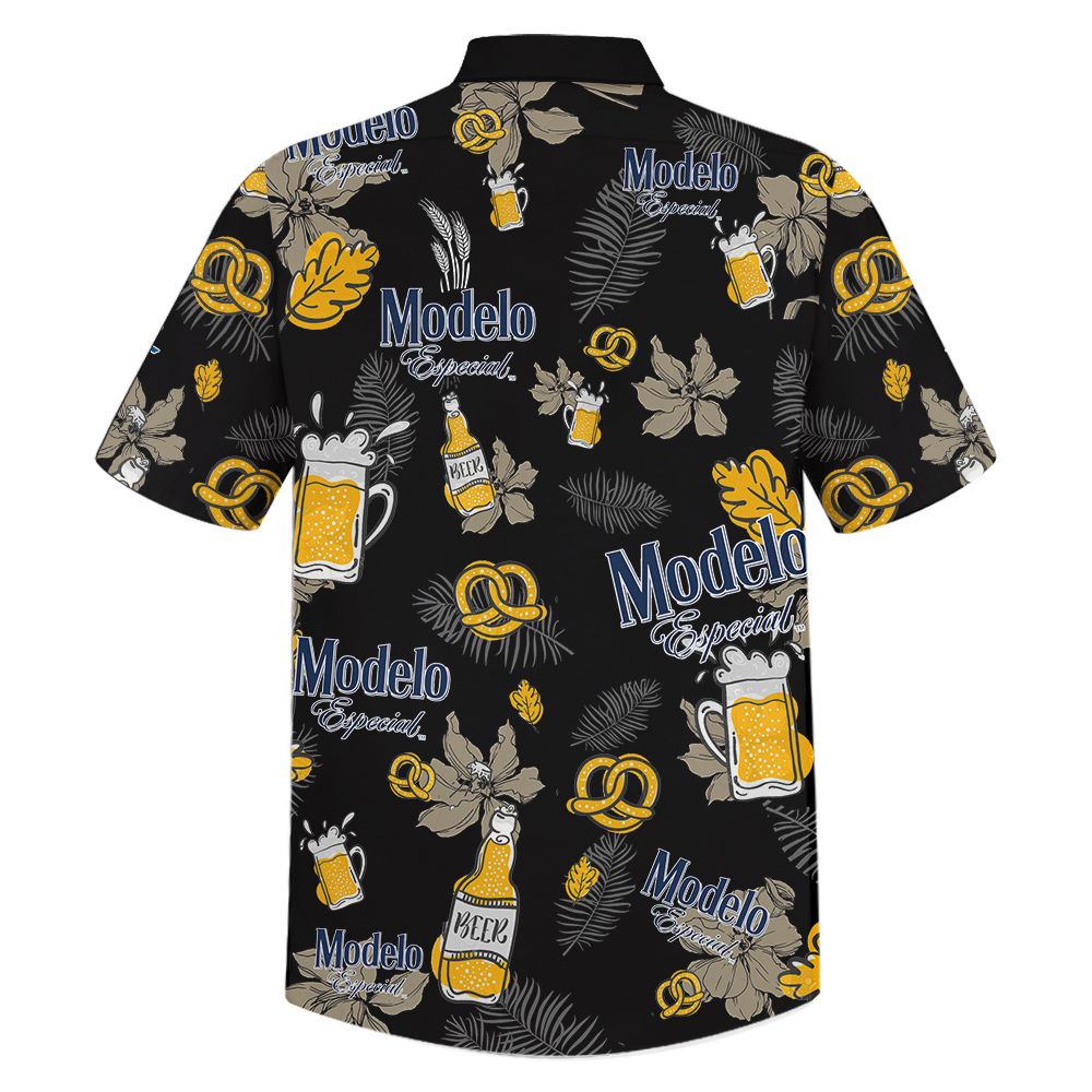 Modelo Especial Beer hawaiian shirt - Picture 2