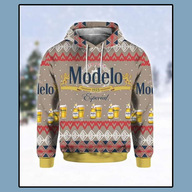 Modelo Especial beer all over print 3d hoodie1
