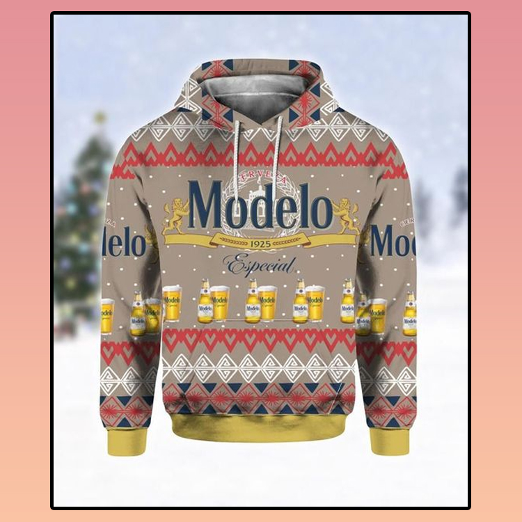 Modelo Especial beer all over print 3d hoodie3