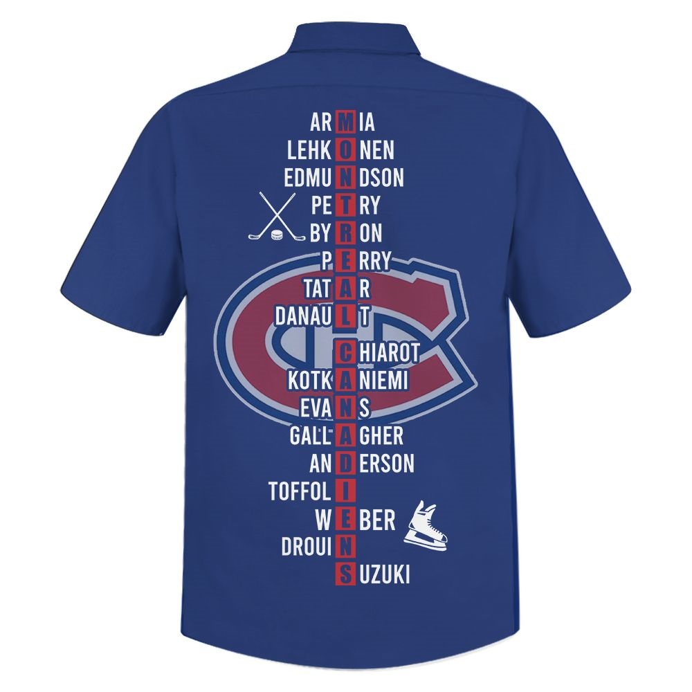 Montreal Canadiens Campbell conference champions 2021 hawaiian shirt - Picture 2