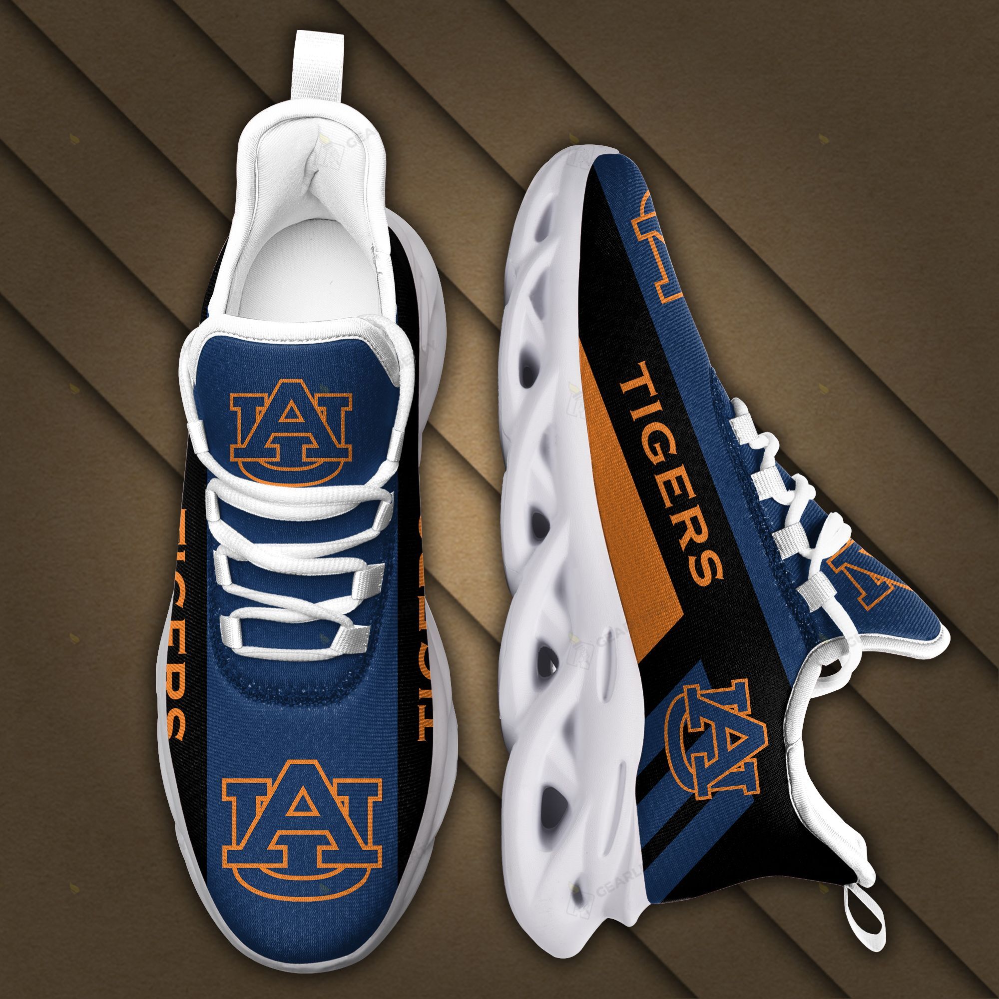 NCAA Auburn Tigers Max Soul Clunky Sneaker 2