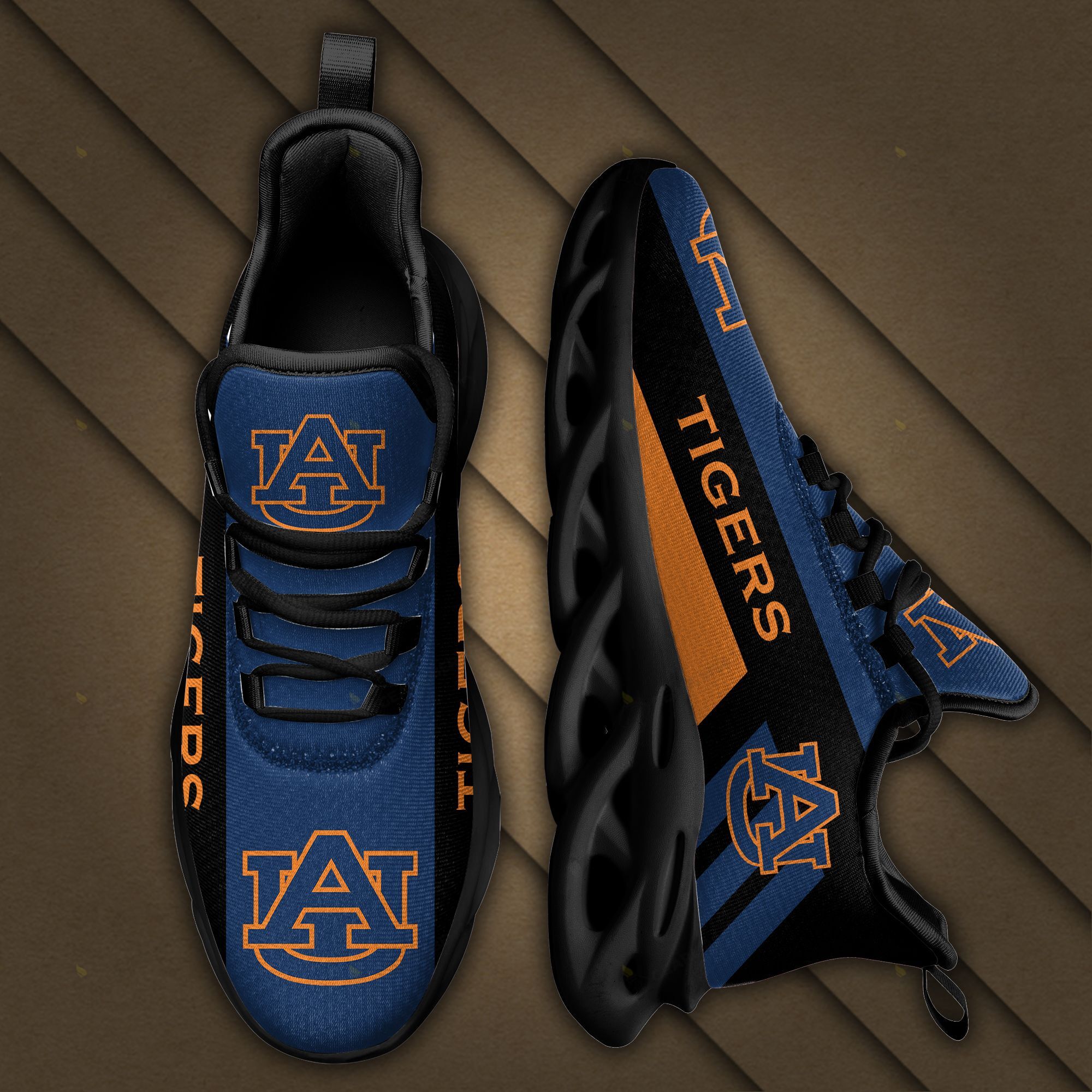 NCAA Auburn Tigers Max Soul Clunky Sneaker