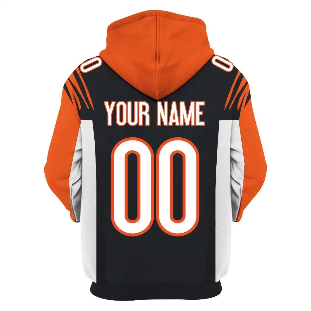 NFL Cincinnati Bengals Custom Name Number 3D Full Print Shirt 2