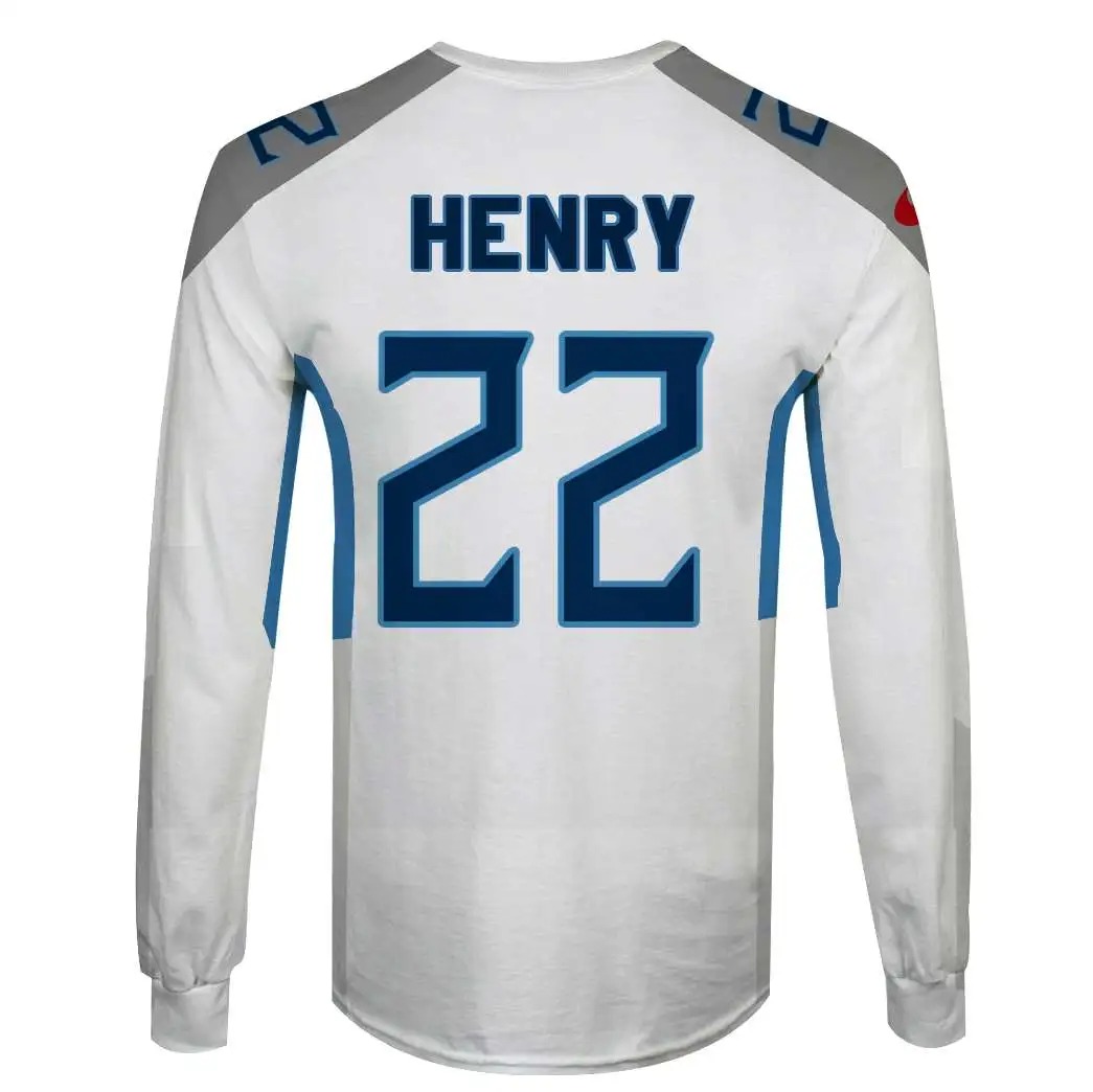 NFL Tennessee Titans Custom Name Number 3D Full Print Shirt 4