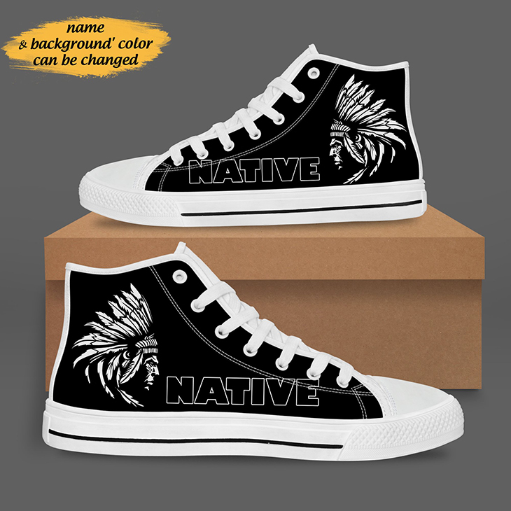 Native American high Top Shoes