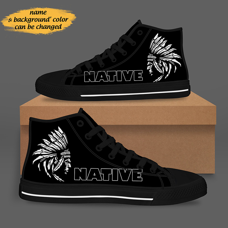 Native American high Top Shoes -LIMITED EDITION
