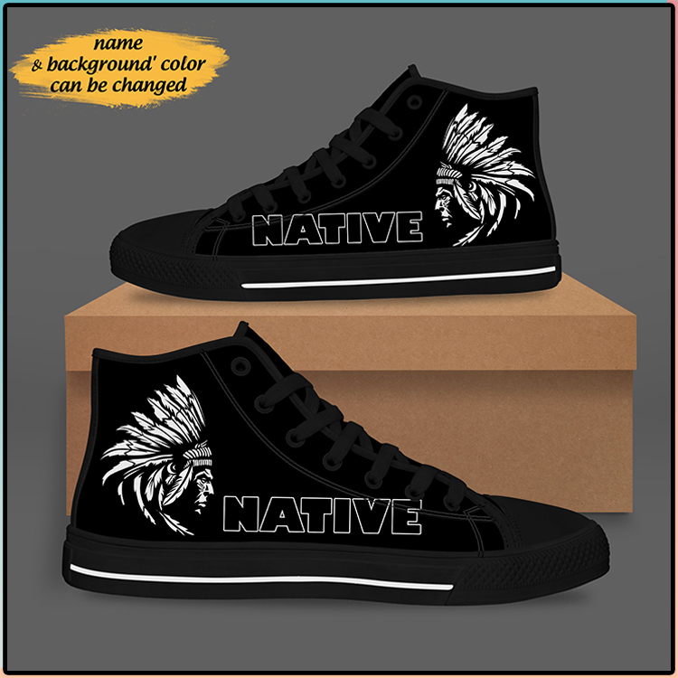 Native American high Top Shoes7