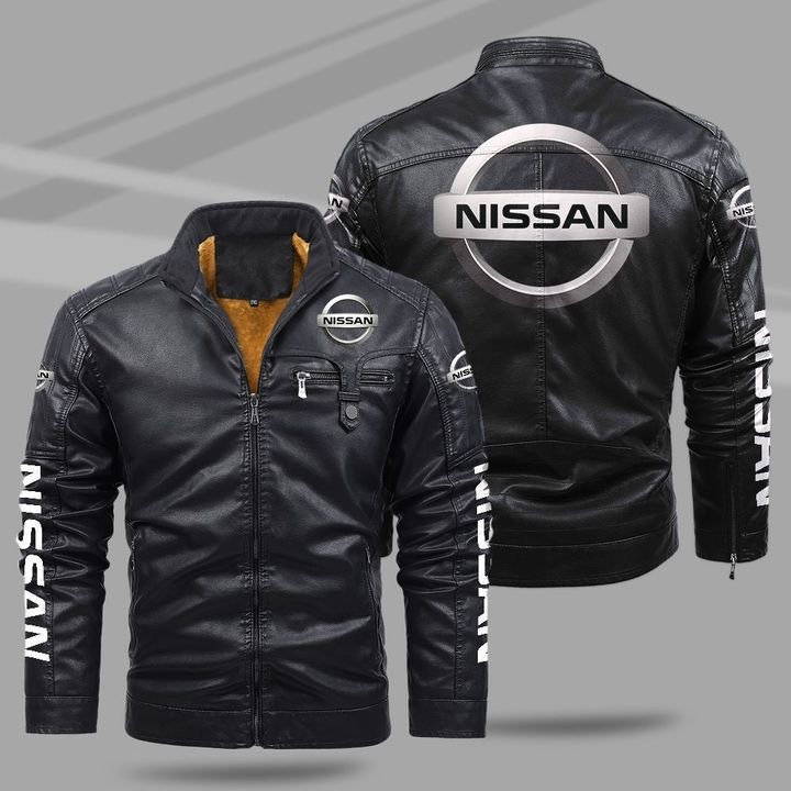 Nissan Fleece Leather Jacket – Hothot 200821