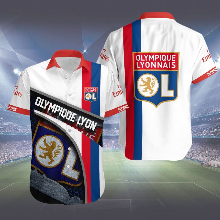 Olympique Lyonnais hawaiian shirt – Dnstyles 070821