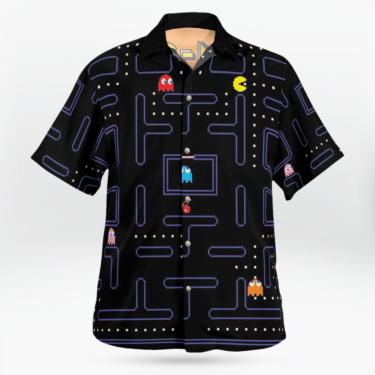Pacman Hawaiian shirt 1