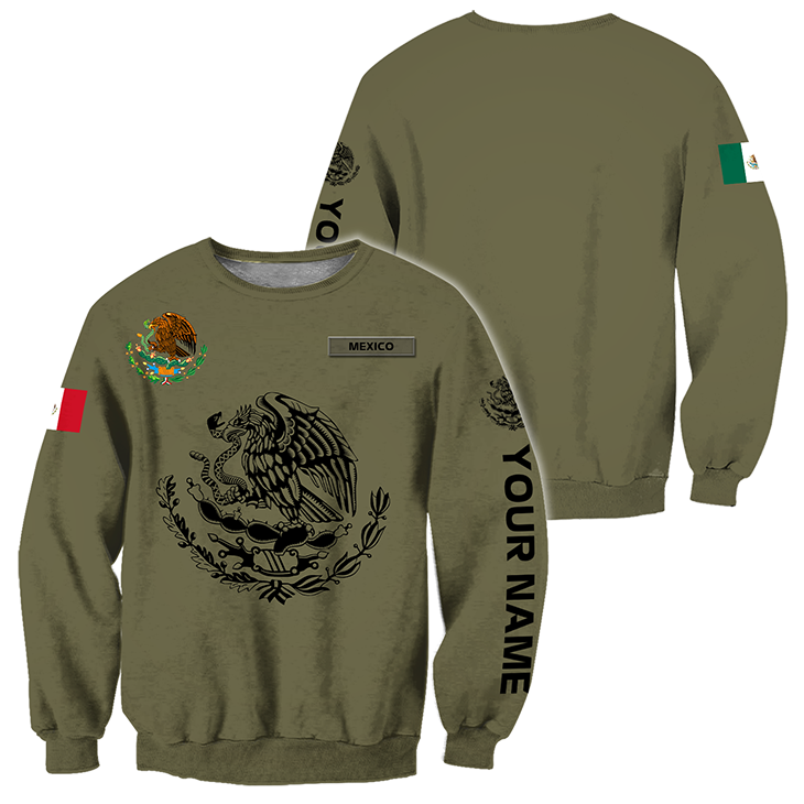 Personalized Mexican 3D T Shirt And Hoodie2