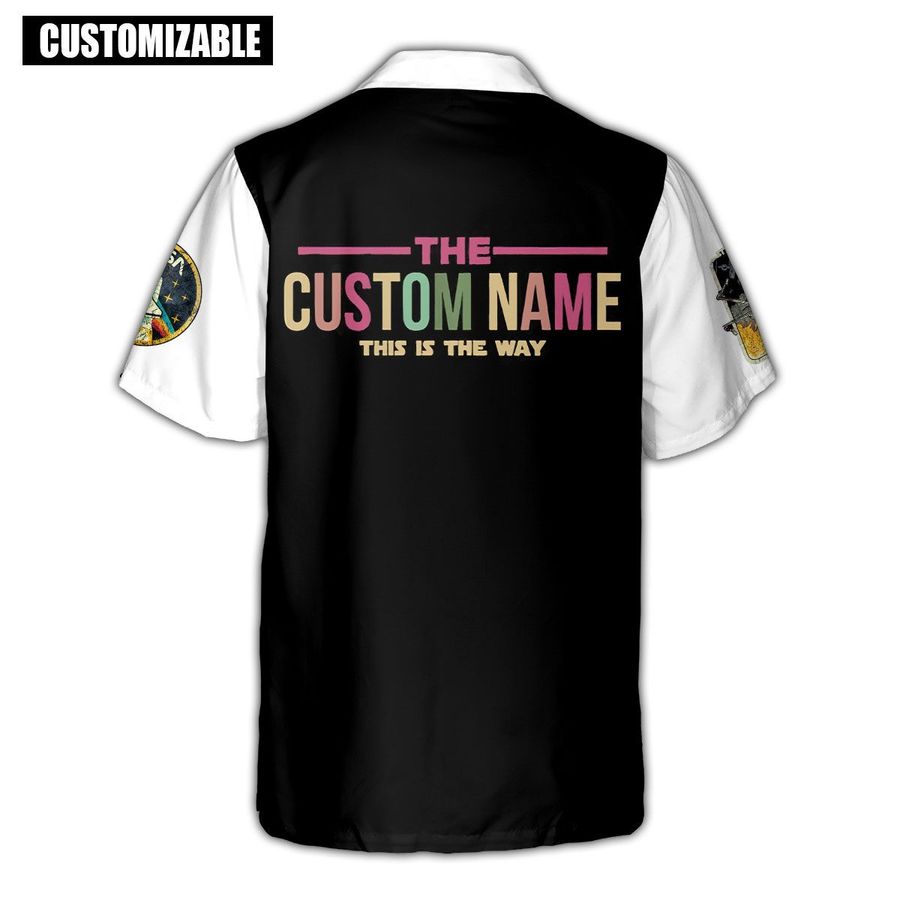 Personalized custom name star wars stormtrooper this is the way hawaiian shirt 2