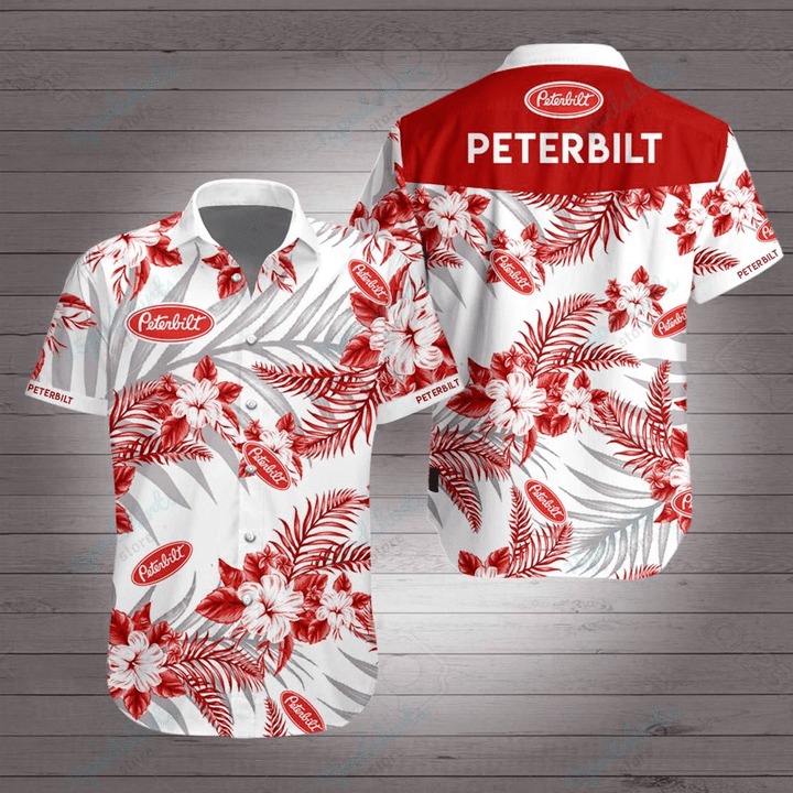 Peterbilt hawaiian shirt