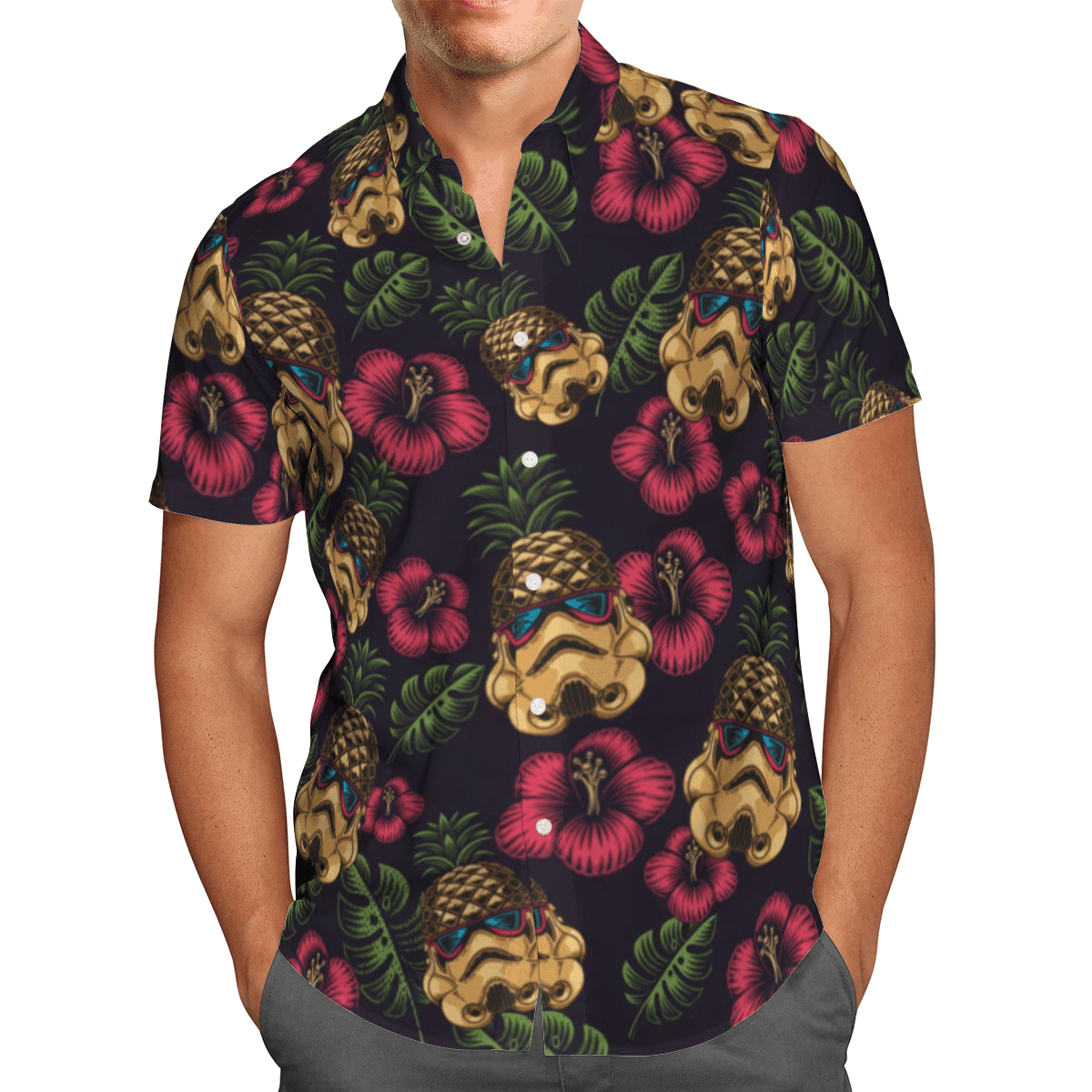 Pineapple trooper Hawaiian shirt  – LIMITED EDITION