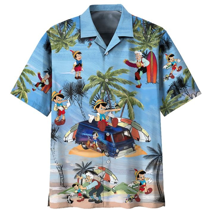 Pinocchio Aloha Hawaiian Shirt 1