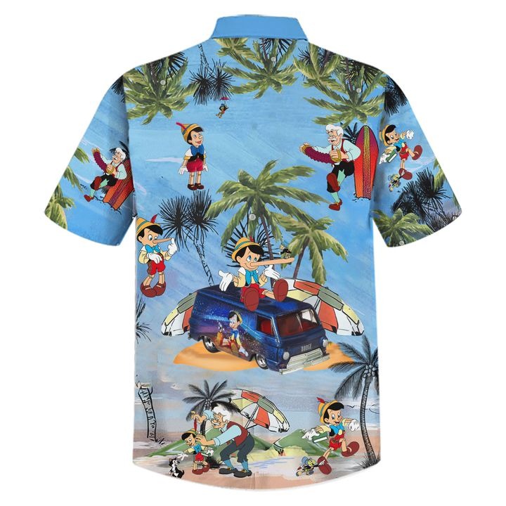 Pinocchio Aloha Hawaiian Shirt 2