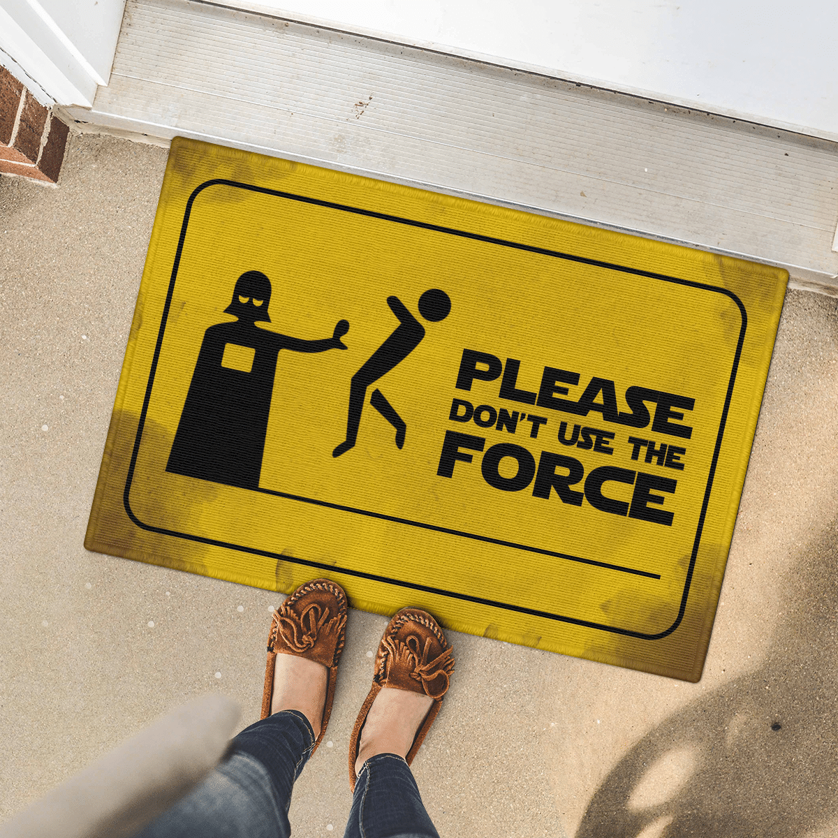 Star War Please dont use the force doormat – LIMITED EDITION
