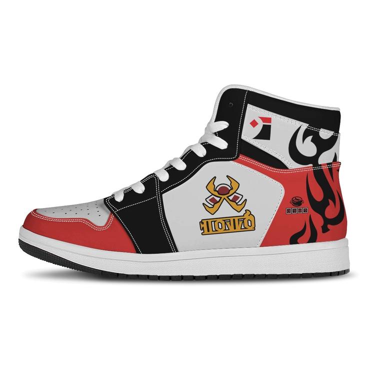 Pokemon Fire uniform air jordan high top Sneakers2