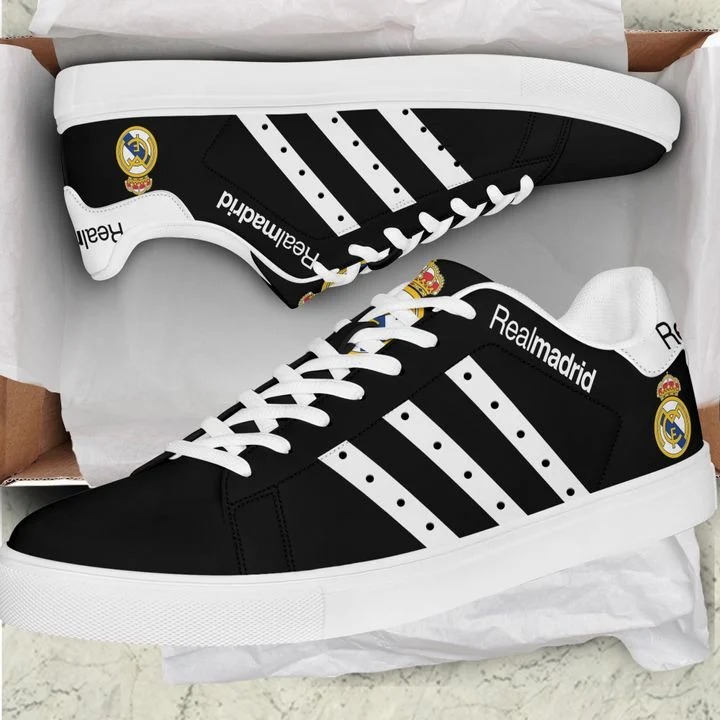 Real madrid stan smith low top shoes 1