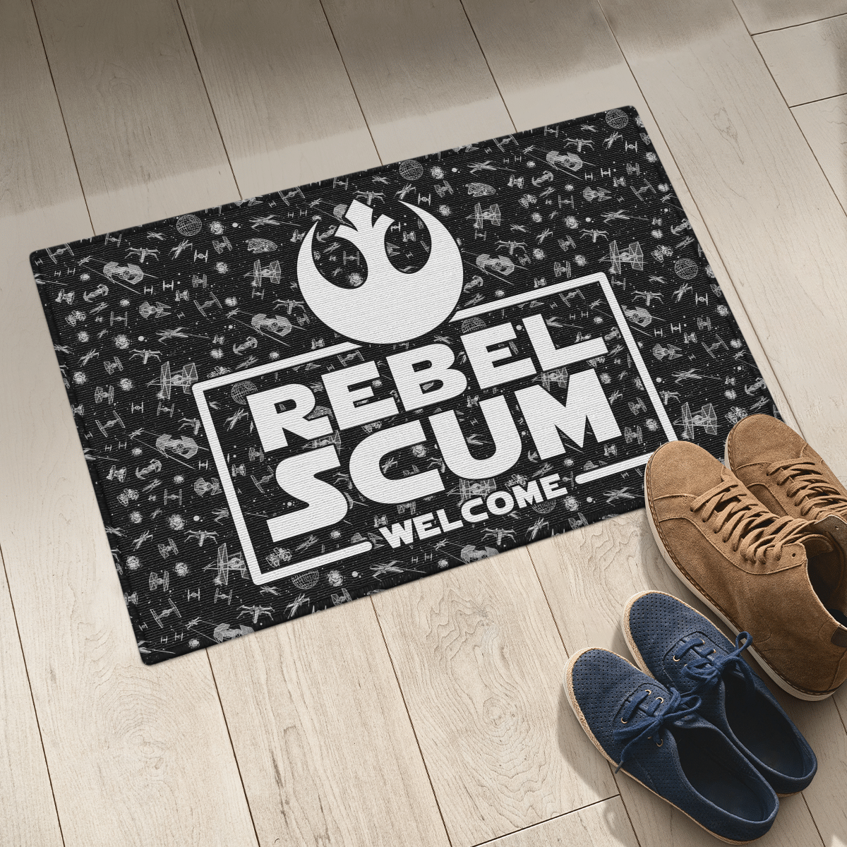 Rebel Scrum welcome doormat 2