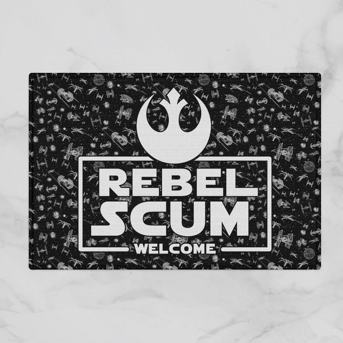 Rebel Scrum welcome doormat 3