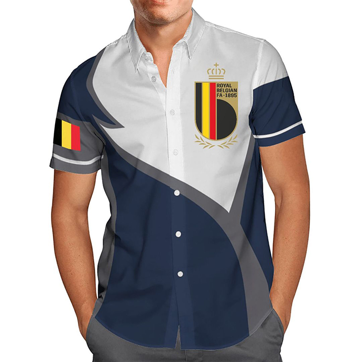 Royal Belgian Fa 1895 Hawaiian Shirt