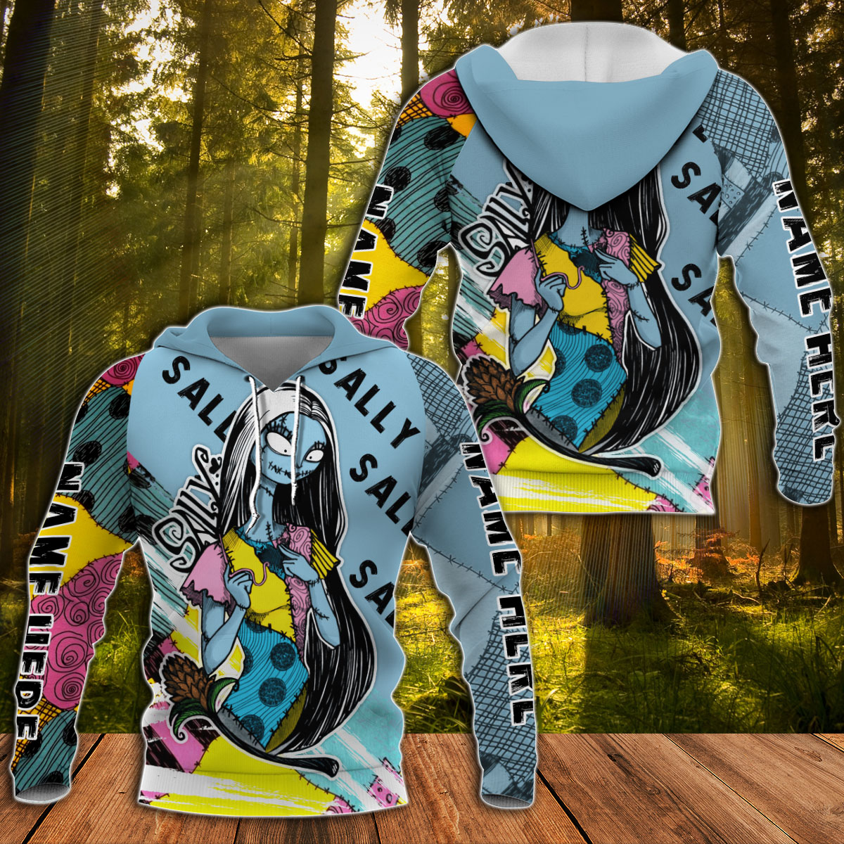 Sally 3D all over print hoodie