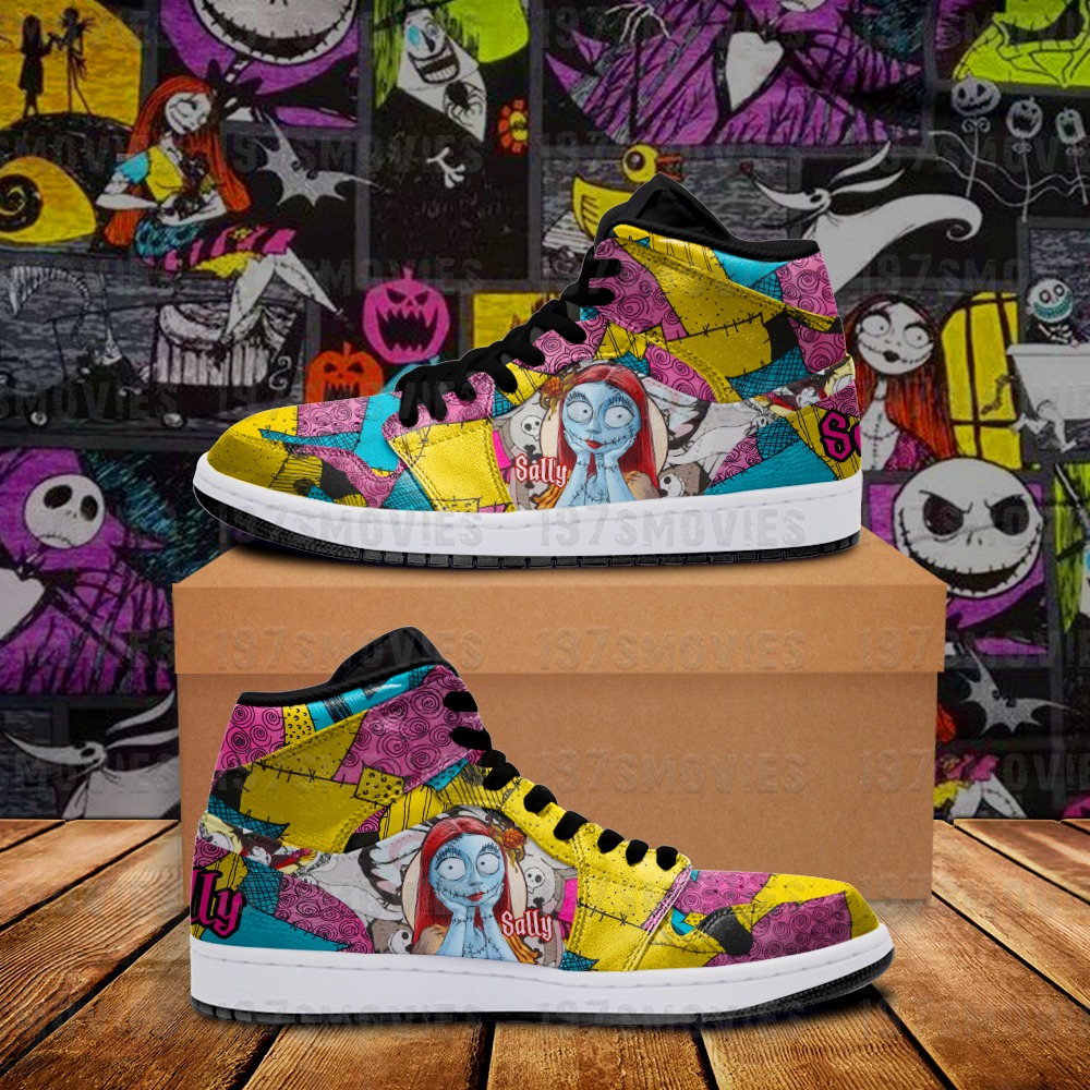 Sally The Night Mare Before Christmas Air Jordan JD Sneakers Shoes – Hothot 100821