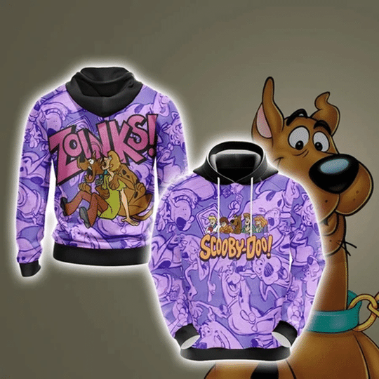 Scooby Doo 3d all over print hoodie -BBS