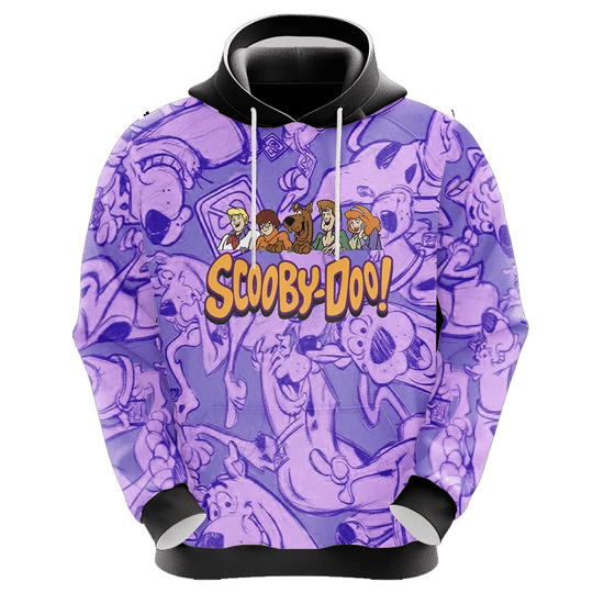 Scooby Doo 3d all over print hoodie2