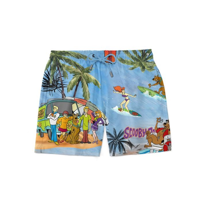 Scooby-Doo On The Vacation Hawaiian Shirt And Short 3
