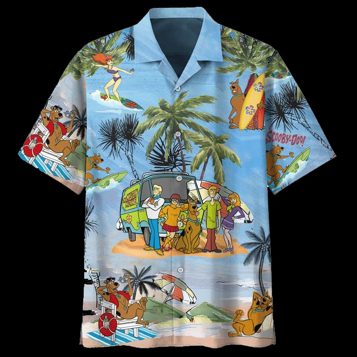 [HOT TREND] Scooby-Doo Summer Time Hawaiian Shirt Beach Short – Hothot 260821