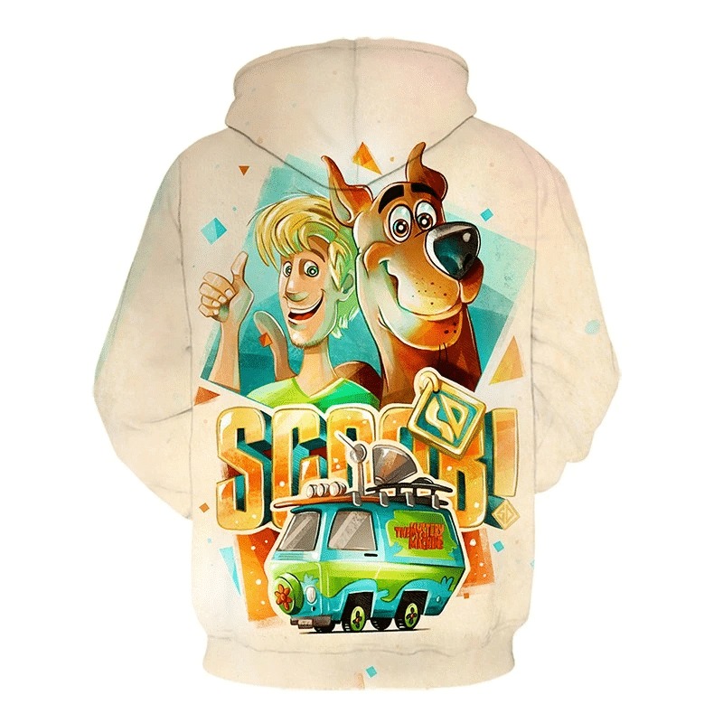 Scoopy-doo 3d all over print hoodie 2