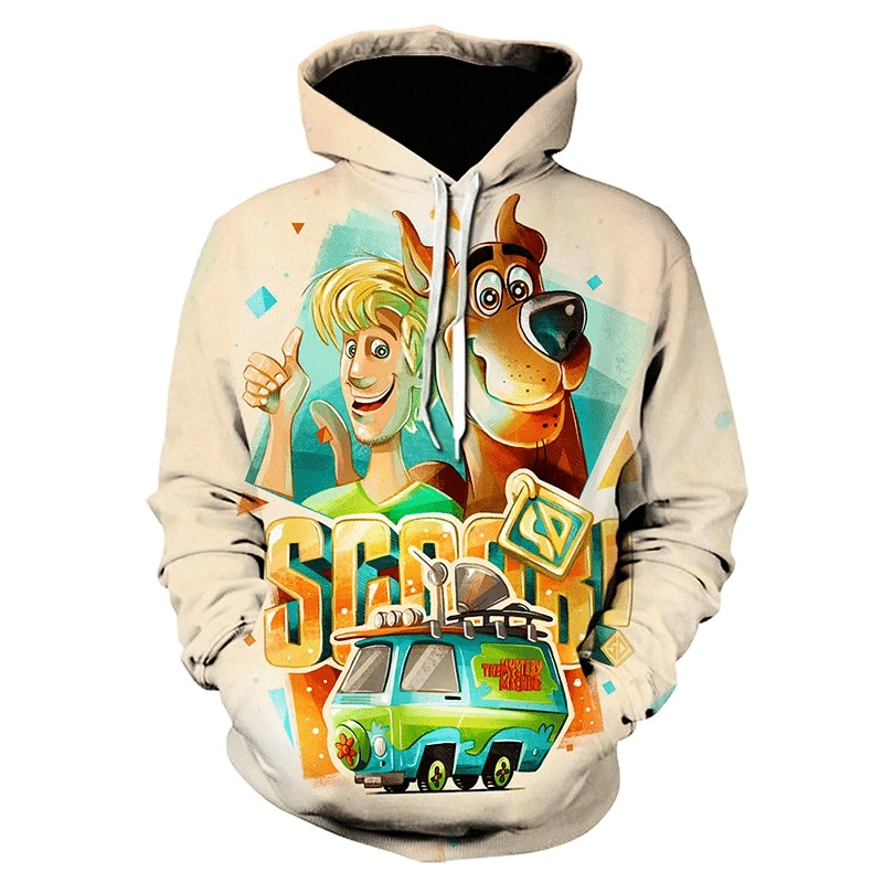 Scoopy-doo 3d all over print hoodie 3