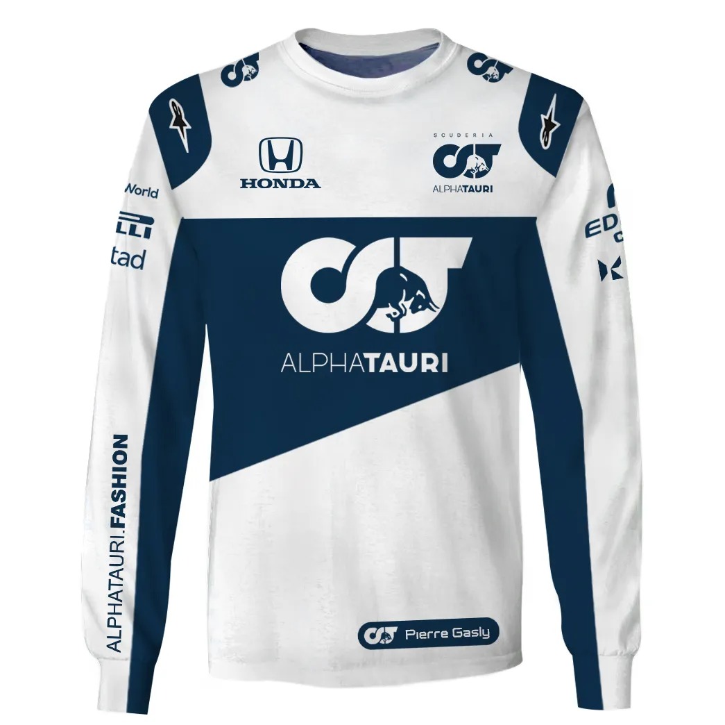 Scuderia Alphatauri F1 Racing Team 3D All Over Print Shirt 3
