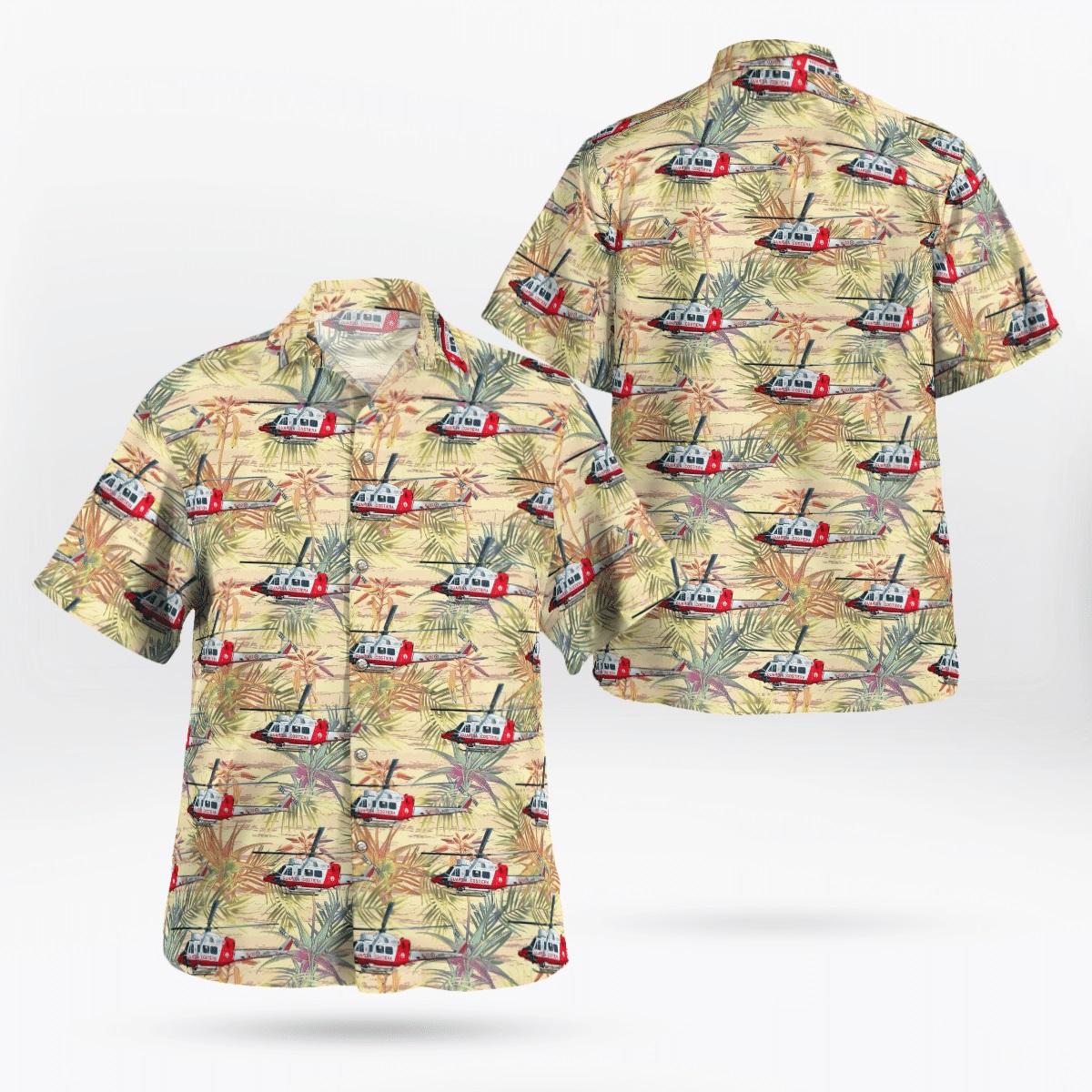 Servizio Aereo Della Guardia Costiera Augusta Hawaiian Shirt