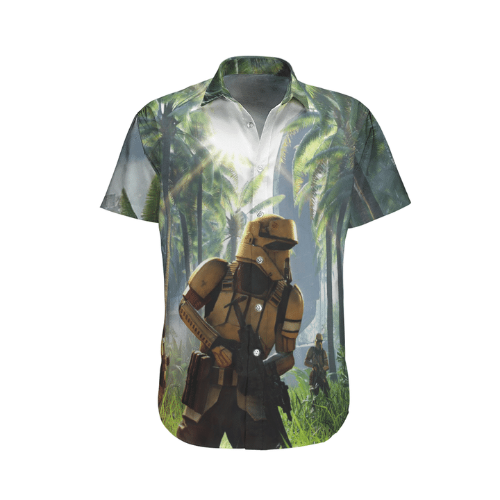 Shoretrooper tropical Hawaiian shirt 1